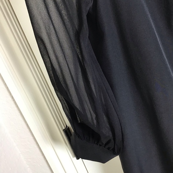 Kate Spade Silk Shift Dress in Black Size 8. - Picture 4 of 10